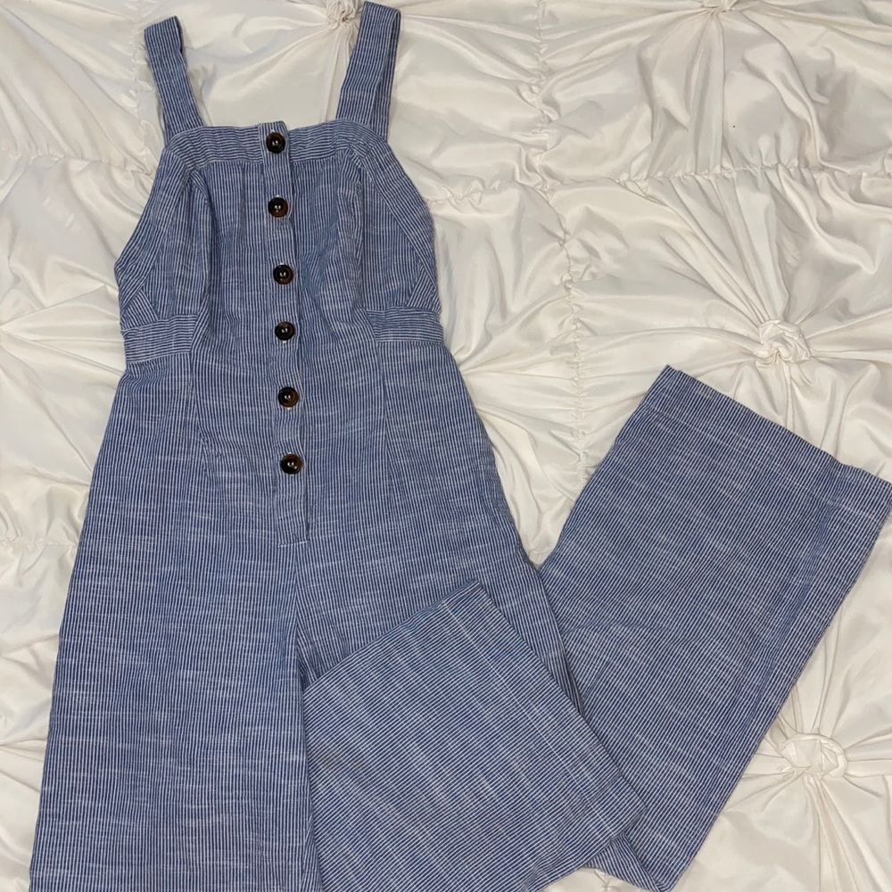 Striped Jumpsuit